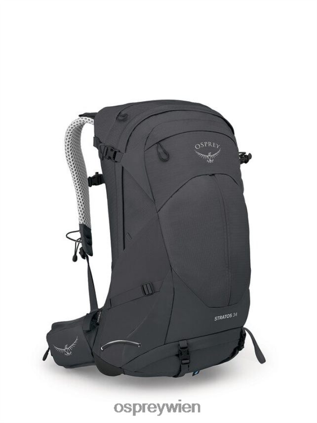 unisex Stratos 34 Tage Wandern Osprey Tunnelblick grau Rucksack J4028N281