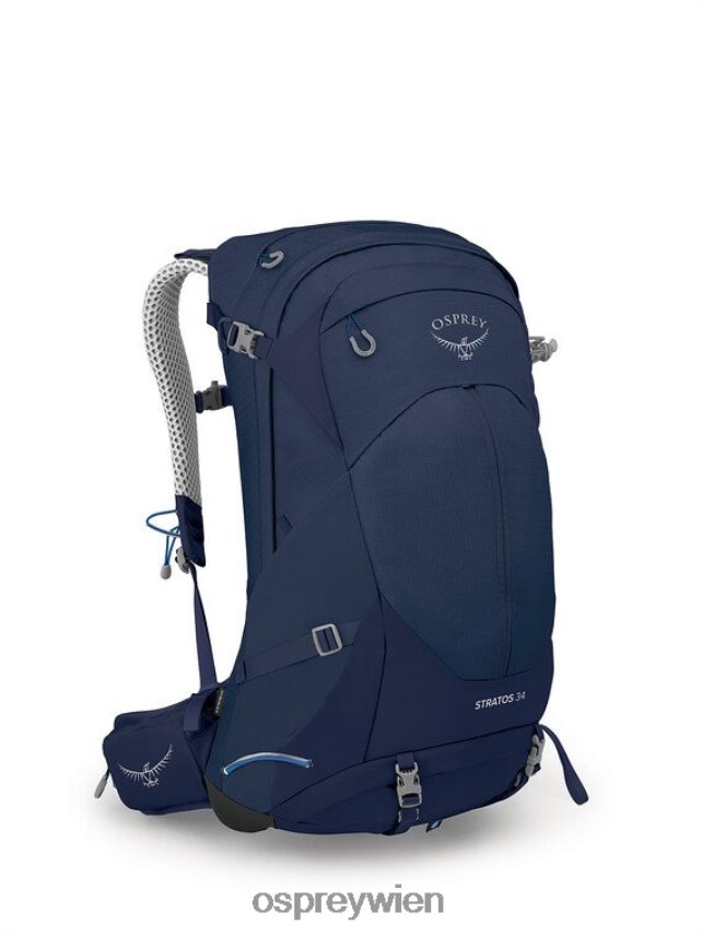 unisex Stratos 34 Tage Wandern Osprey Walblau Rucksack J4028N284