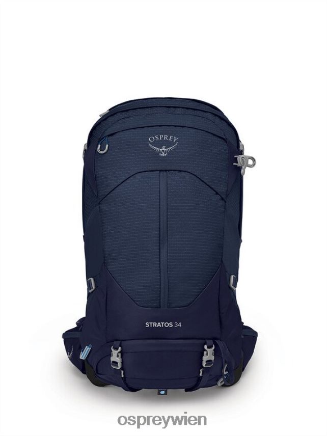 unisex Stratos 34 Tage Wandern Osprey Walblau Rucksack J4028N284