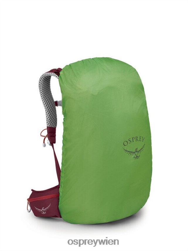 unisex Stratos 34 Tage Wandern Osprey Weihnachtsstern rot Rucksack J4028N283