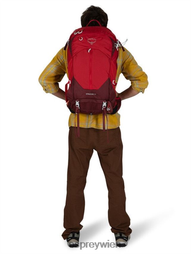unisex Stratos 34 Tage Wandern Osprey rauchgrau Rucksack J4028N282