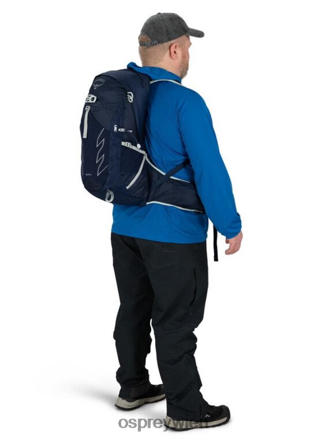 unisex Talon 22 Extended Fit Wandern Osprey Keramikblau Rucksack J4028N316