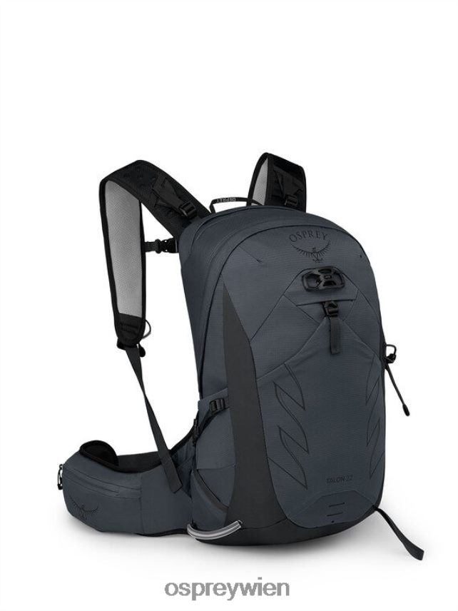unisex Talon 22 Extended Fit Wandern Osprey Sonnenfinsternis grau Rucksack J4028N315