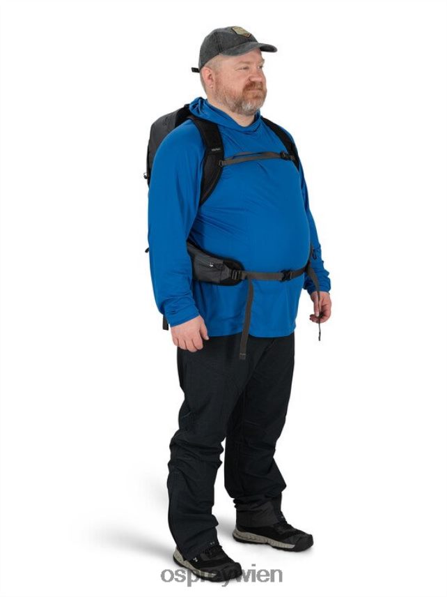 unisex Talon 22 Extended Fit Wandern Osprey Sonnenfinsternis grau Rucksack J4028N315