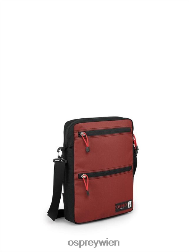 unisex Heritage Musette 13 Lifestyle Osprey Bazan rot Tasche J4028N634