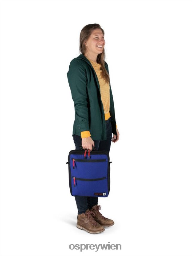 unisex Heritage Musette 13 Lifestyle Osprey Blaubeere Tasche J4028N637