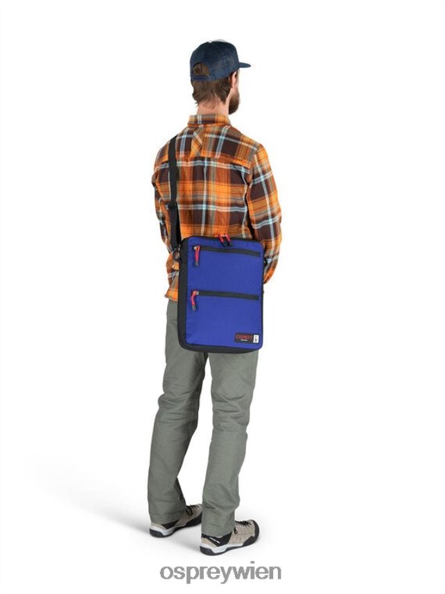 unisex Heritage Musette 13 Lifestyle Osprey dunkles Kieferngrün Tasche J4028N635