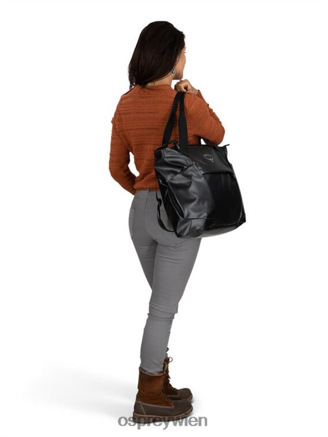 unisex Transporter-Laptoptasche für jeden Tag | pendeln Osprey Schwarz Tasche J4028N586