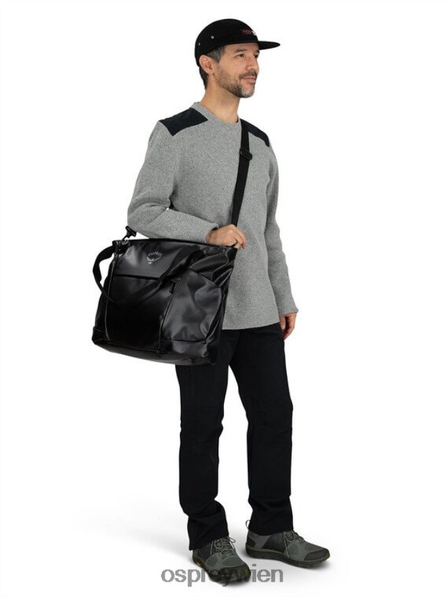 unisex Transporter-Laptoptasche für jeden Tag | pendeln Osprey Schwarz Tasche J4028N586