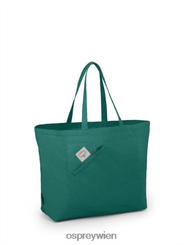 unisex Überbleibsel des einfachen Tote-Lifestyles Osprey Regenwaldgrün Tasche J4028N640
