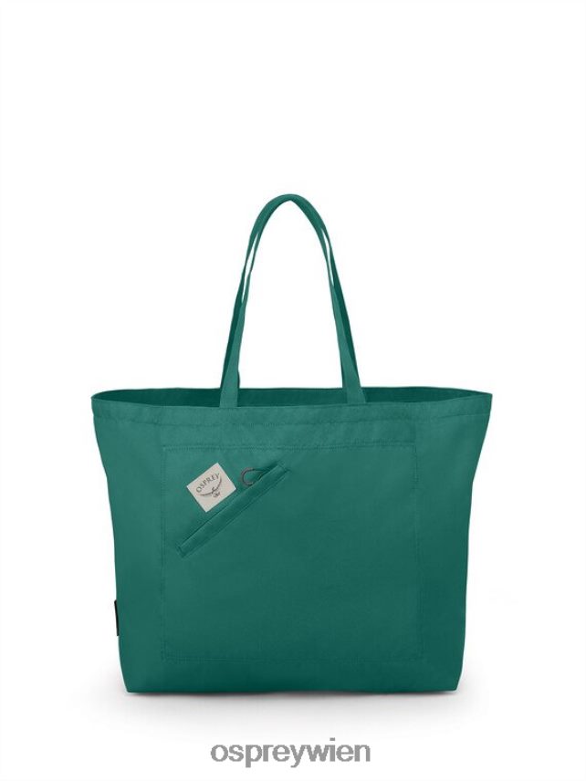 unisex Überbleibsel des einfachen Tote-Lifestyles Osprey Regenwaldgrün Tasche J4028N640