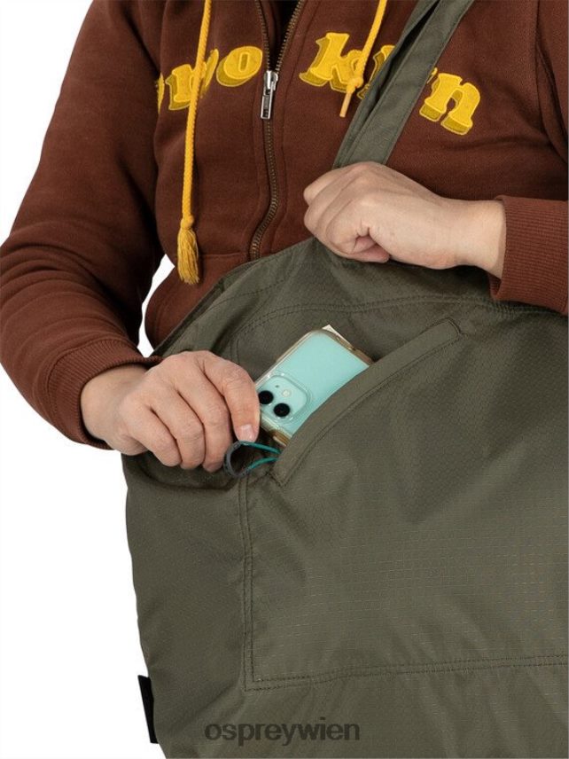 unisex Überbleibsel des einfachen Tote-Lifestyles Osprey nebliges Grau Tasche J4028N638