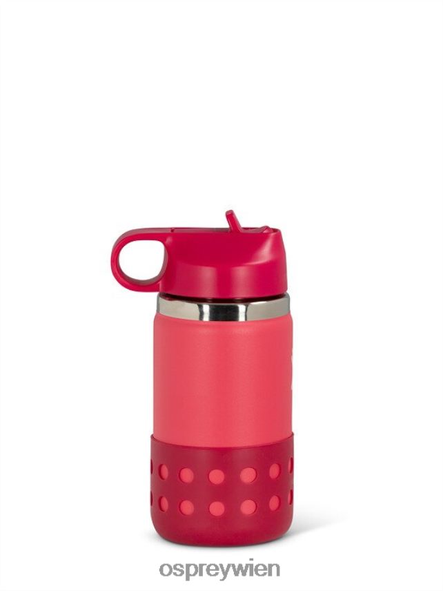 Kinder Hydroflasche | Flasche - 12 oz Markenware Osprey Pfingstrose rot Zubehörteil J4028N494