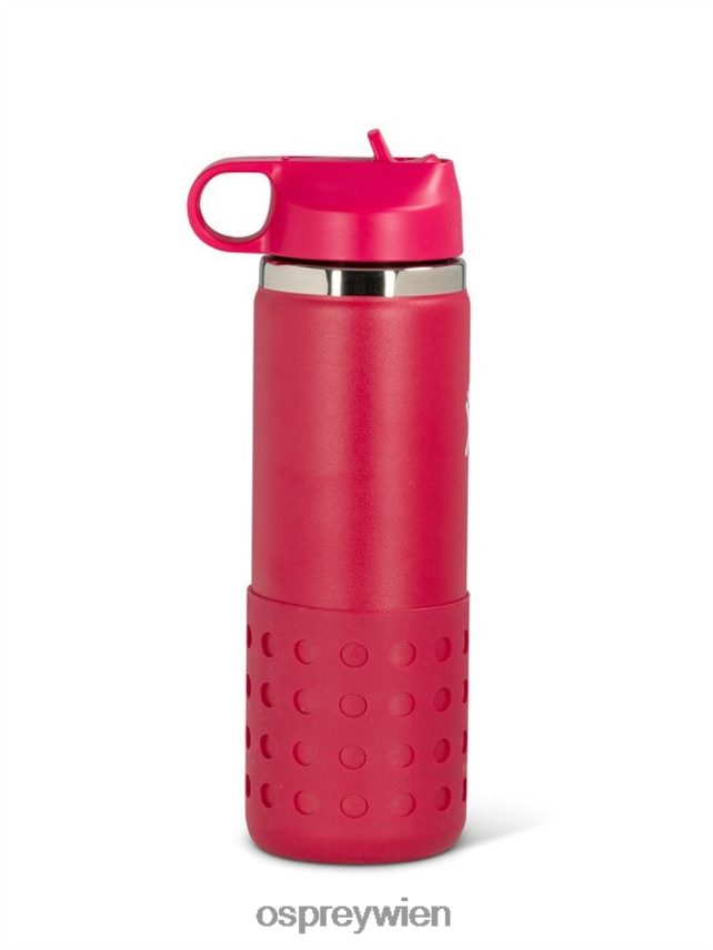 Kinder Hydroflasche | Flasche - 20 oz Markenware Osprey Schnapper rot Zubehörteil J4028N496