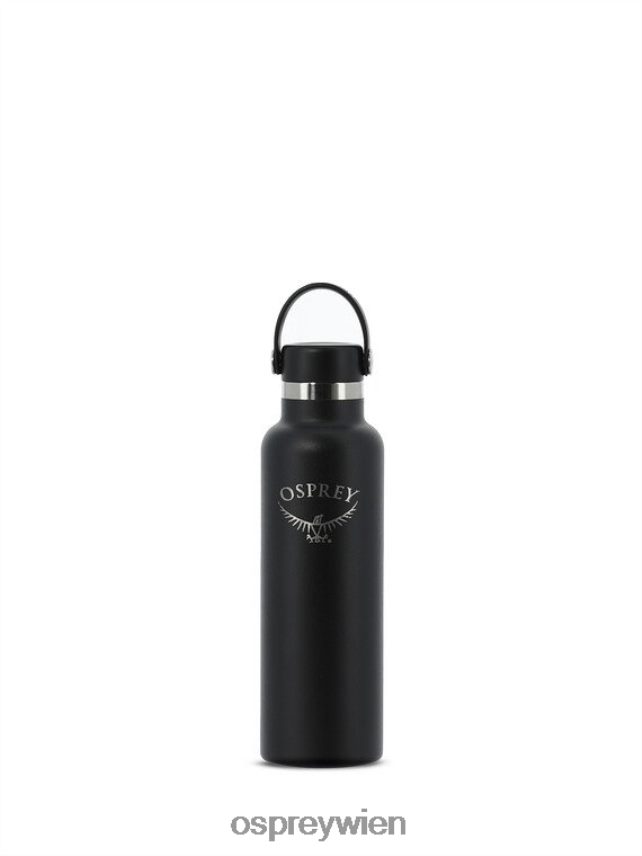 unisex Hydroflasche | Standardmündung – 21-Unzen-Flasche Osprey Schwarz Zubehörteil J4028N645