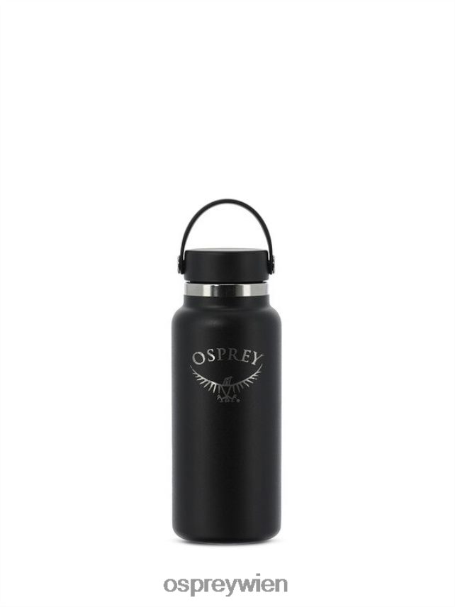 unisex Hydroflasche | Weithals-32-Unzen-Flasche Osprey Schwarz Zubehörteil J4028N647