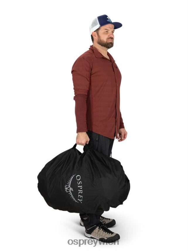 unisex Aircover Medium Reisezubehör Osprey Schwarz Zubehörteil J4028N728