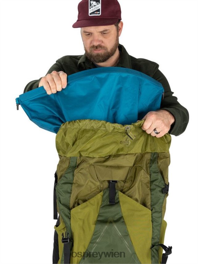 unisex Ultraleichter Packsack, groß, Outdoor-Zubehör Osprey Schwarz Zubehörteil J4028N724
