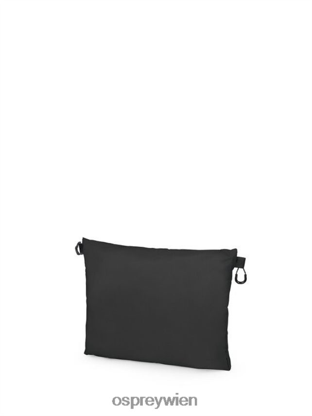 unisex Ultraleichter Reißverschlusssack, großes Reisezubehör Osprey Schwarz Zubehörteil J4028N708