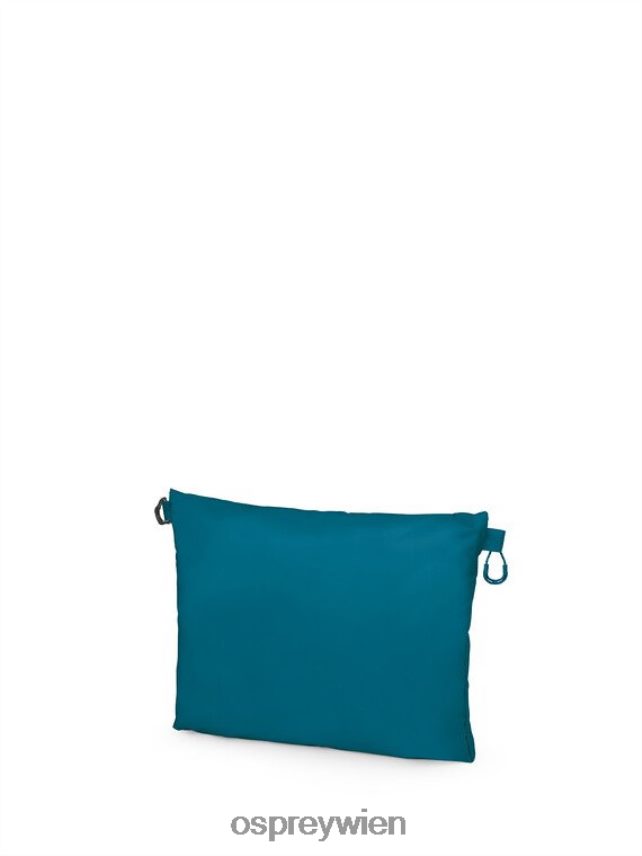 unisex Ultraleichter Reißverschlusssack, großes Reisezubehör Osprey Uferblau Zubehörteil J4028N707