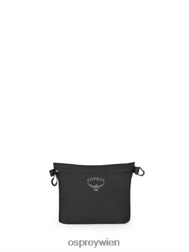 unisex Ultraleichter Reißverschlusssack, mittelgroßes Reisezubehör Osprey Schwarz Zubehörteil J4028N706