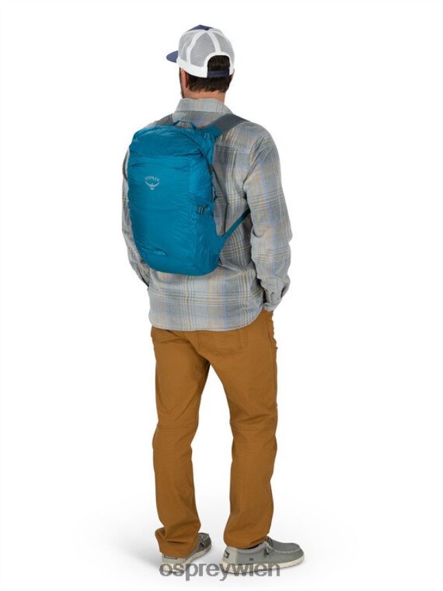 unisex Ultraleichter Trockenrucksack Outdoor gem Osprey Schwarz Zubehörteil J4028N681