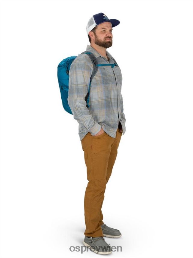 unisex Ultraleichter Trockenrucksack Outdoor gem Osprey Toffee-Orange Zubehörteil J4028N680